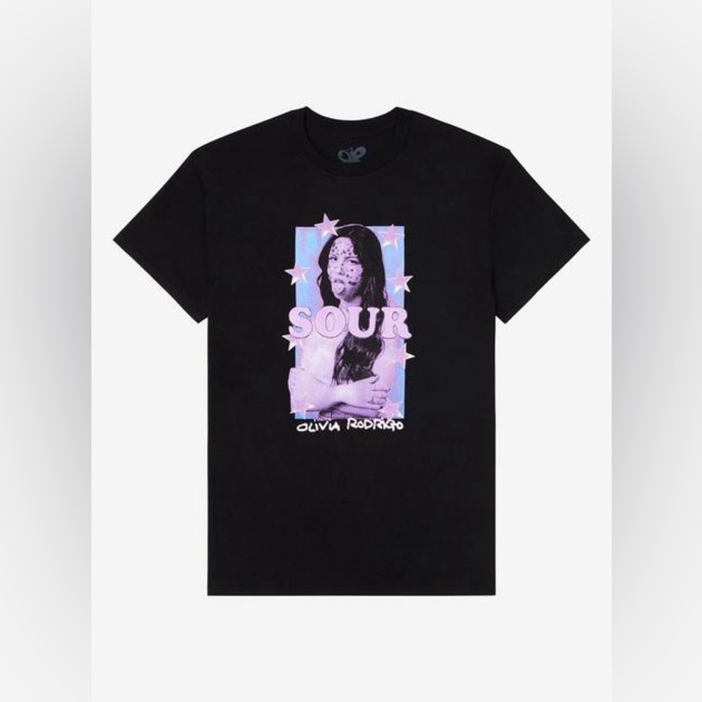 Olivia Rodrigo Sour Panel Portrait Graphic Tee